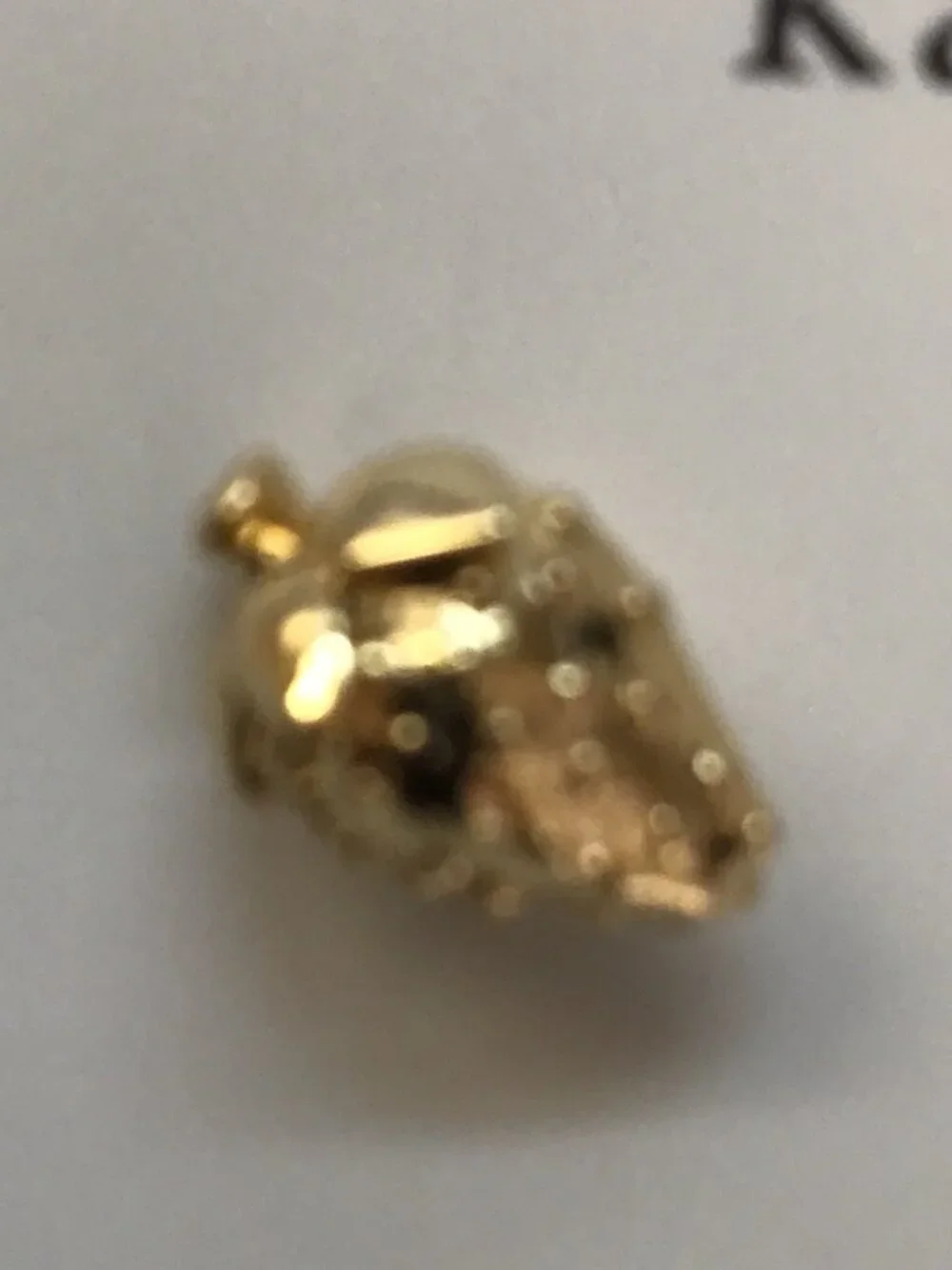 Kate Spade New Gold Strawberry Earrings